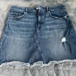 Loft Jean Skirt sz 12